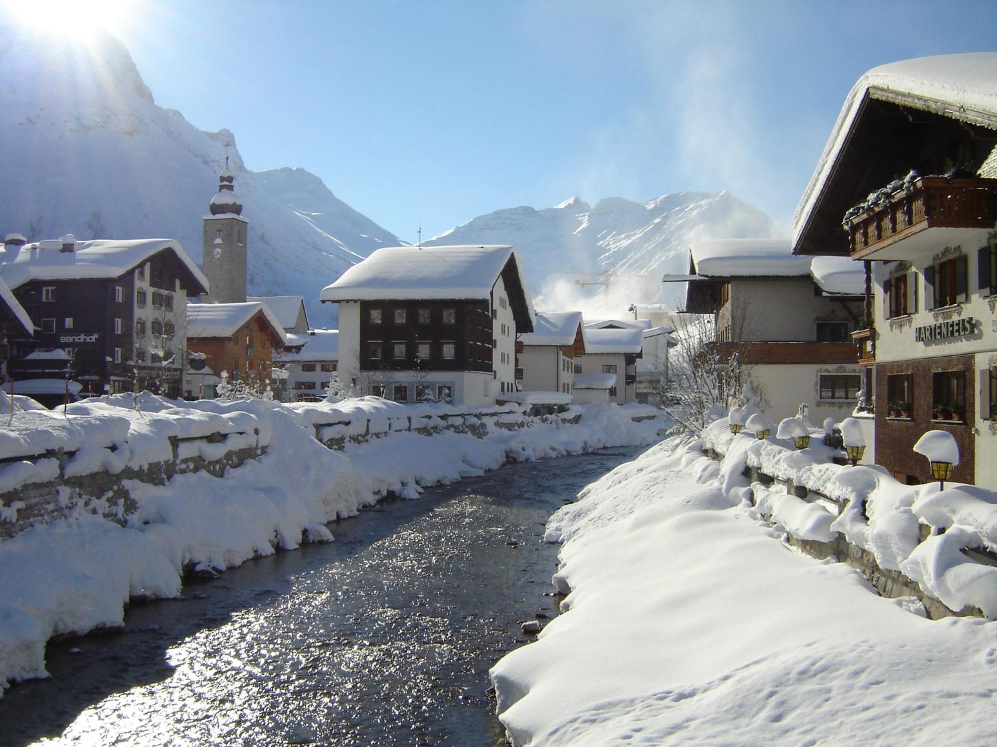 Pension Hartenfels Lech am Arlberg Exterior photo